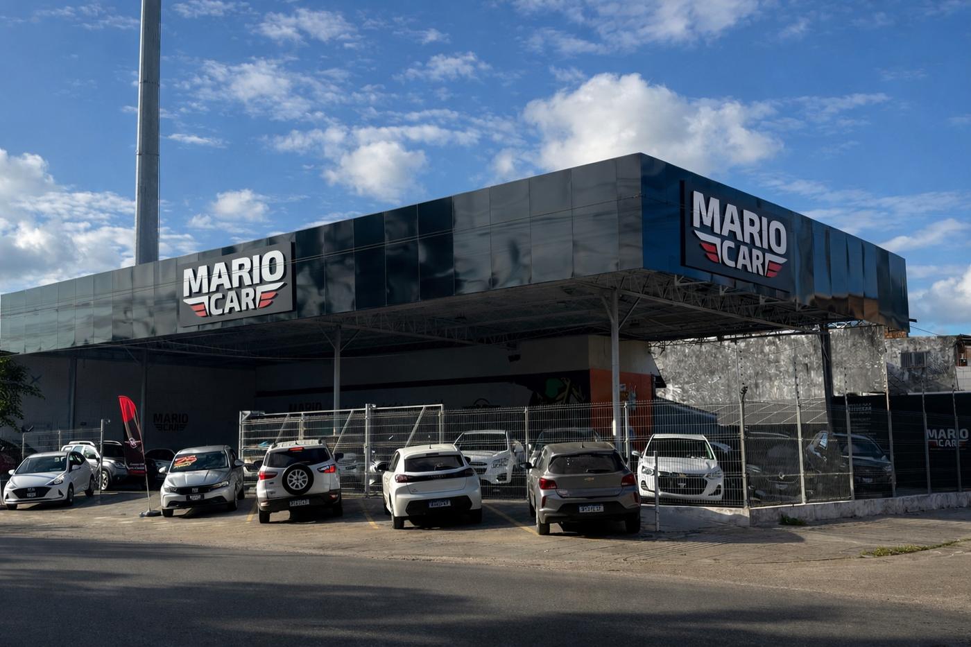Fachada da loja MarioCar em Recife